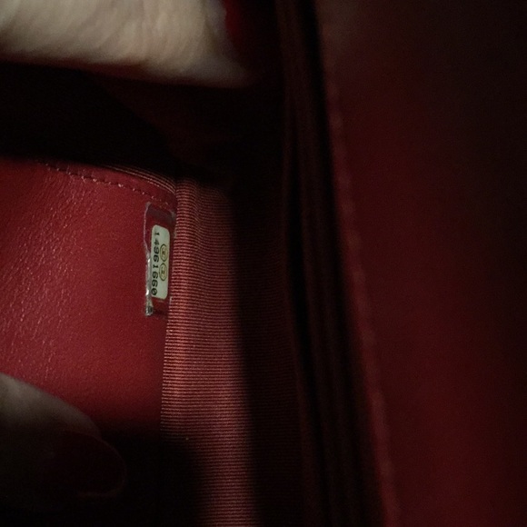 Red Chanel Quilted WOC Wallet on Chain - Picture 3 of 14